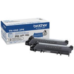 BROTHER TN-660 2PK Black Original Toner Cartridge - Cartouches Certifiees