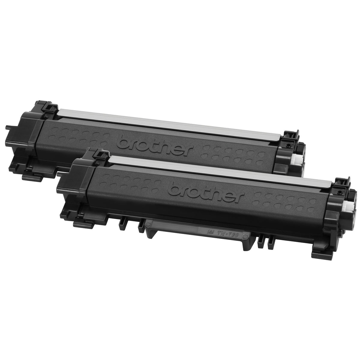 BROTHER  TN-760 2PK Black Original Toner Cartridge - Cartouches Certifiees