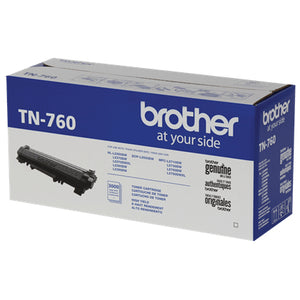 BROTHER TN-760 Black Original Toner Cartridge - Cartouches Certifiees