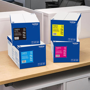BROTHER TN-810M Magenta Original Toner Cartridge - Cartouches Certifiees