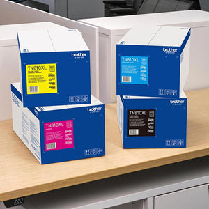 BROTHER TN-810XLY Yellow Original Toner Cartridge - Cartouches Certifiees