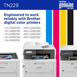 BROTHER TN229M Magenta Original Toner Cartridge - Cartouches Certifiees