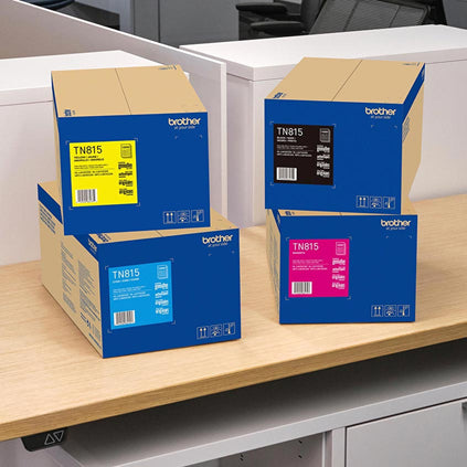 BROTHER TN815C Cyan Original Toner Cartridge - Cartouches Certifiees