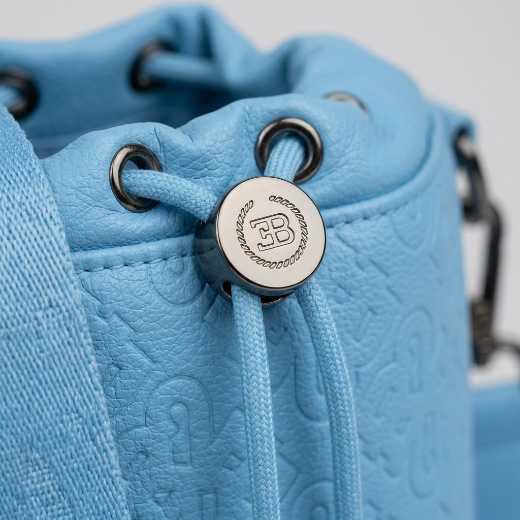 BUGATTI Rick Ross - Champagne Bag - PU Drift Blue (CBY1008RR-BLUE) - Cartouches Certifiees