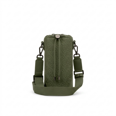 BUGATTI Rick Ross - Champagne Bag - PU Grit Green (CBY1008RR-KHAKI) - Cartouches Certifiees