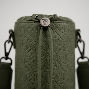 BUGATTI Rick Ross - Champagne Bag - PU Grit Green (CBY1008RR-KHAKI) - Cartouches Certifiees