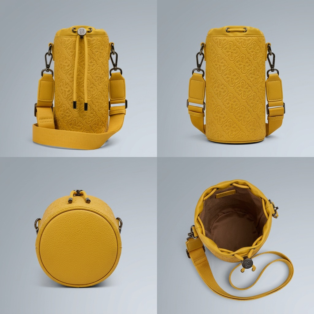 BUGATTI Rick Ross - Champagne Bag - PU Voltage Yellow (CBY1008RR-YELLOW) - Cartouches Certifiees