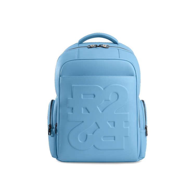 BUGATTI Rick Ross - The Boss Edition Backpack - PU Drift Blue (BKP1000RR-BLUE) - Cartouches Certifiees