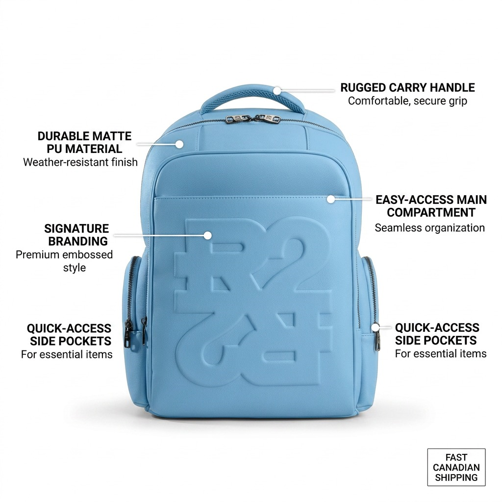 BUGATTI Rick Ross - The Boss Edition Backpack - PU Drift Blue (BKP1000RR-BLUE) - Cartouches Certifiees