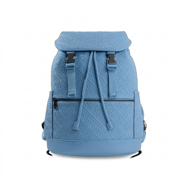 BUGATTI Rick Ross - The Boss Edition Backpack - PU Drift Blue (BKP1005RR-BLUE) - Cartouches Certifiees