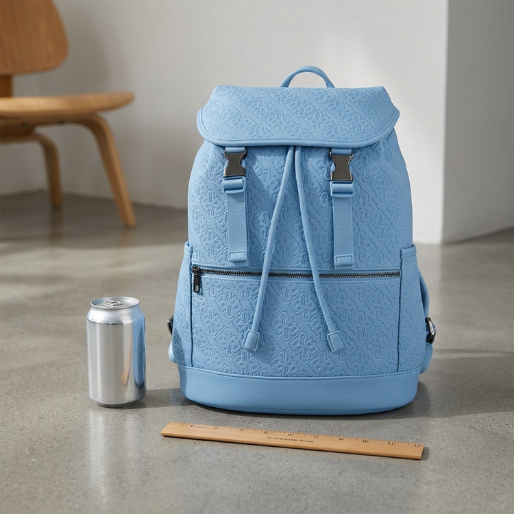BUGATTI Rick Ross - The Boss Edition Backpack - PU Drift Blue (BKP1005RR-BLUE) - Cartouches Certifiees