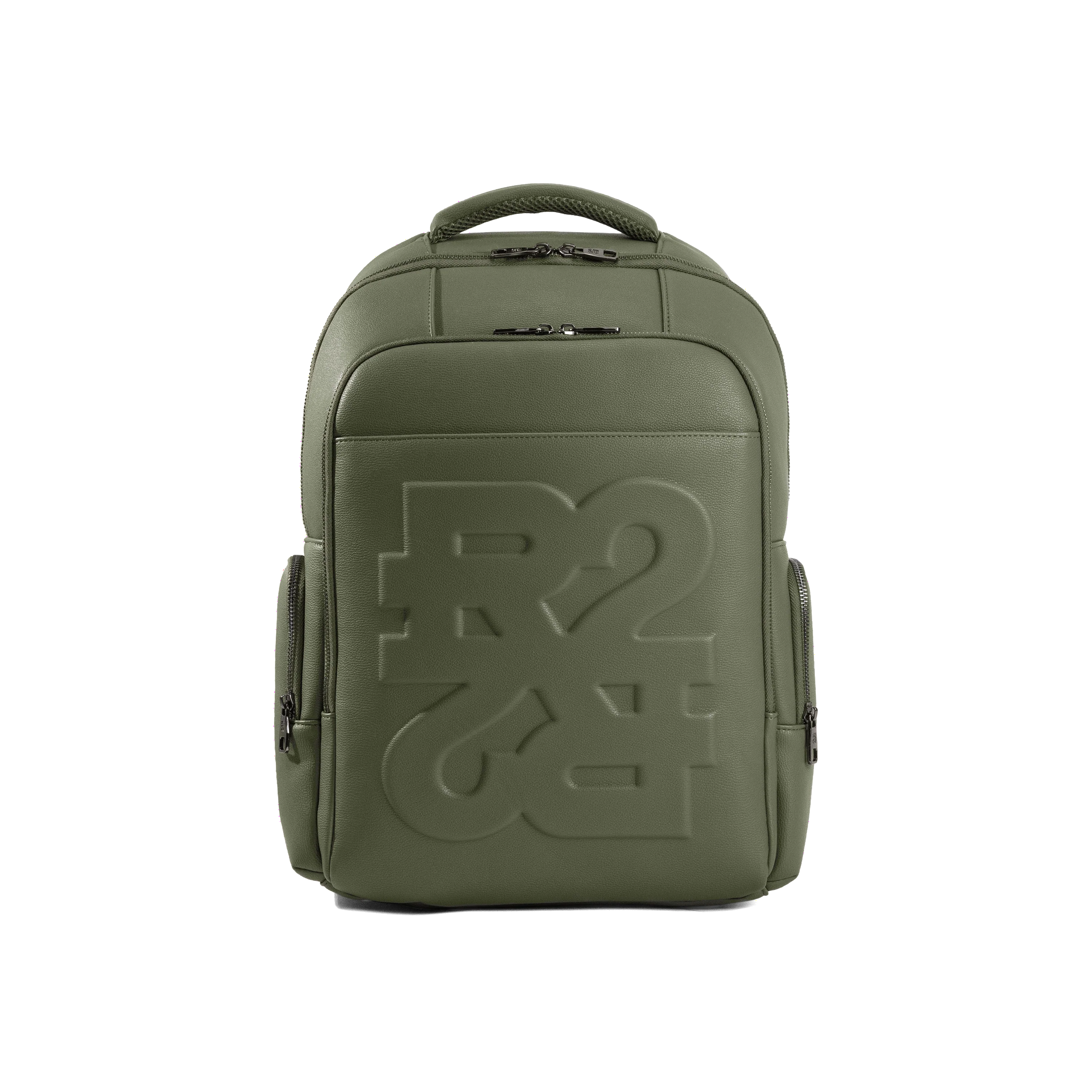 BUGATTI Rick Ross - The Boss Edition Backpack - PU Grit Green (BKP1000RR-KHAKI) - Cartouches Certifiees