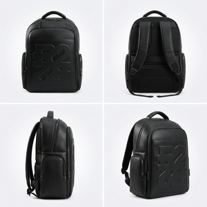 BUGATTI Rick Ross - The Boss Edition Backpack - PU Phantom black (BKP1000RR-BLACK) - Cartouches Certifiees