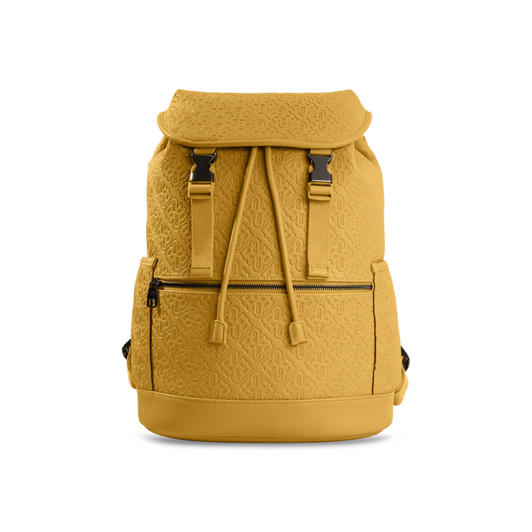 BUGATTI Rick Ross - The Boss Edition Backpack - PU Voltage Yellow (BKP1005RR-YELLOW) - Cartouches Certifiees