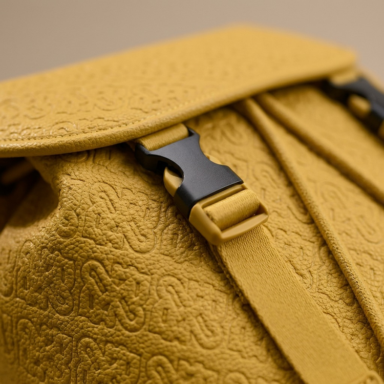 BUGATTI Rick Ross - The Boss Edition Backpack - PU Voltage Yellow (BKP1005RR-YELLOW) - Cartouches Certifiees