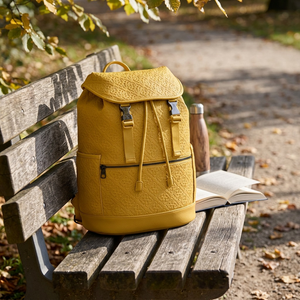 BUGATTI Rick Ross - The Boss Edition Backpack - PU Voltage Yellow (BKP1005RR-YELLOW) - Cartouches Certifiees