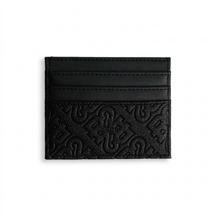 BUGATTI Rick Ross - The Boss Edition Card Holder - PU Phantom Black (BCC1007RR-BLACK) - Cartouches Certifiees