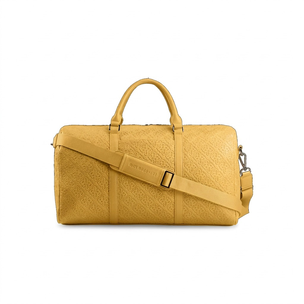 BUGATTI Rick Ross - The Boss Edition Duffle Bag - PU Voltage Yellow (DUF1001RR-YELLOW) - Cartouches Certifiees