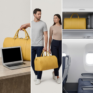 BUGATTI Rick Ross - The Boss Edition Duffle Bag - PU Voltage Yellow (DUF1001RR-YELLOW) - Cartouches Certifiees