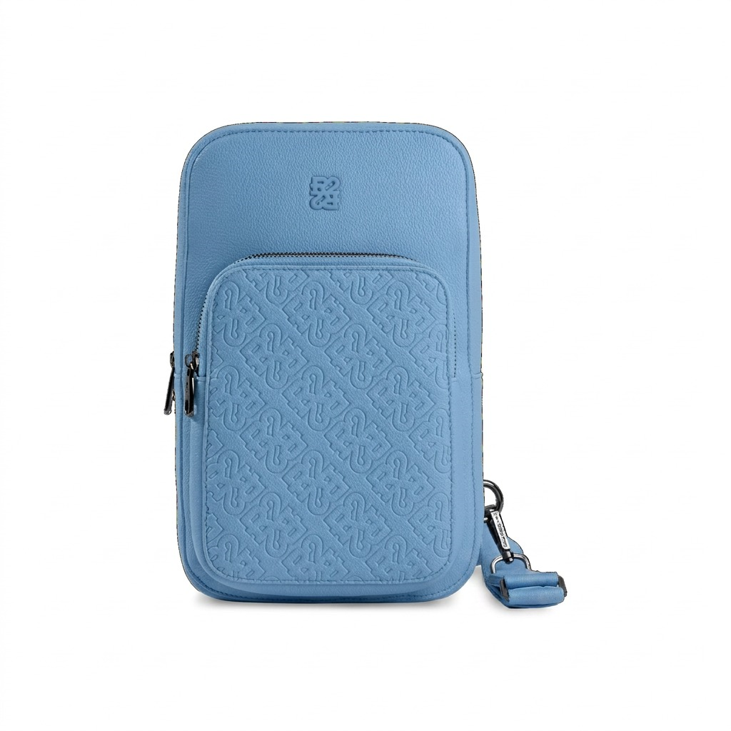 BUGATTI Rick Ross - The Boss Edition Sling Bag - PU Drift Blue (SLN1004RR-BLUE) - Cartouches Certifiees