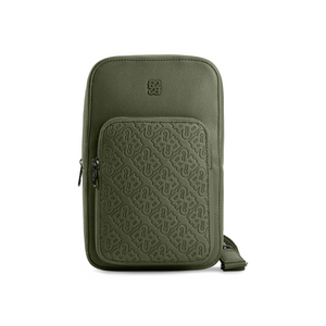 BUGATTI Rick Ross - The Boss Edition Sling Bag - PU Grit Green (SLN1004RR-KHAKI) - Cartouches Certifiees