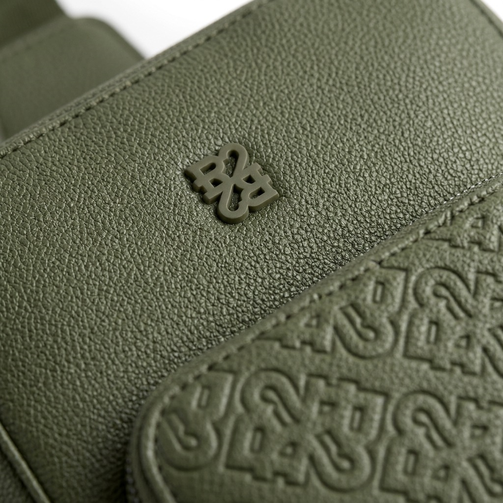 BUGATTI Rick Ross - The Boss Edition Sling Bag - PU Grit Green (SLN1004RR-KHAKI) - Cartouches Certifiees