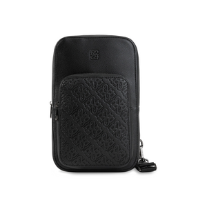 BUGATTI Rick Ross - The Boss Edition Sling Bag - PU Phantom Black (SLN1004RR-BLACK) - Cartouches Certifiees