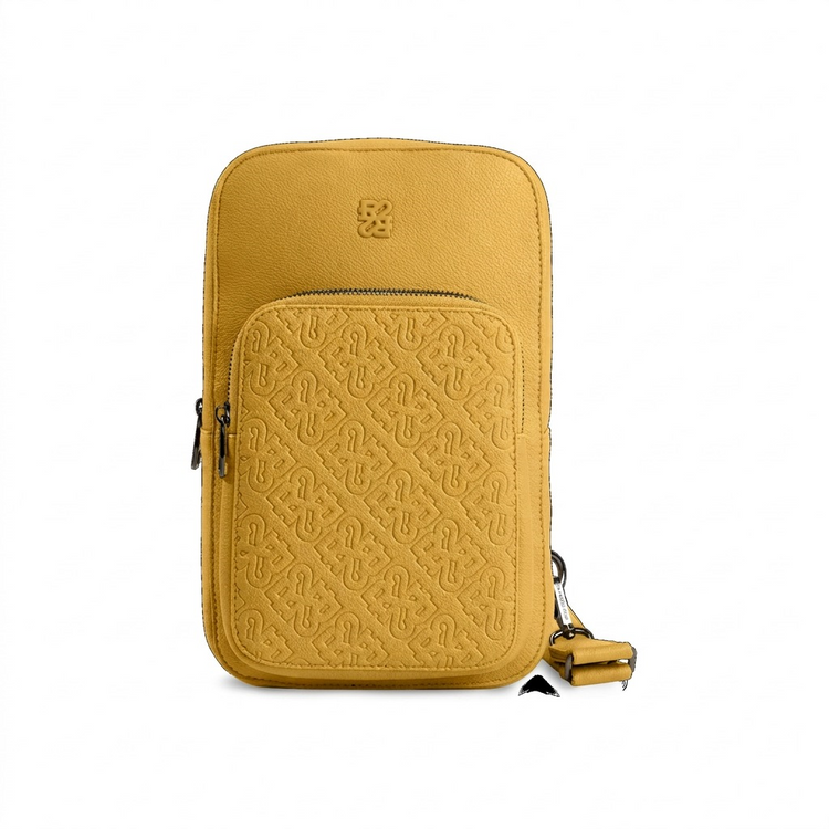 BUGATTI Rick Ross - The Boss Edition Sling Bag - PU Voltage Yellow (SLN1004RR-YELLOW) - Cartouches Certifiees