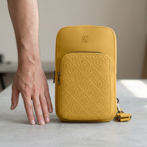 BUGATTI Rick Ross - The Boss Edition Sling Bag - PU Voltage Yellow (SLN1004RR-YELLOW) - Cartouches Certifiees