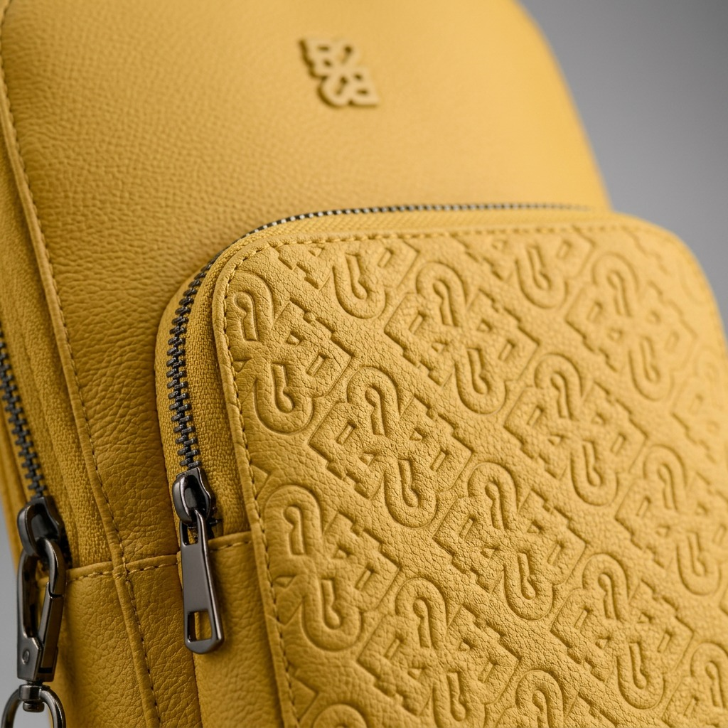 BUGATTI Rick Ross - The Boss Edition Sling Bag - PU Voltage Yellow (SLN1004RR-YELLOW) - Cartouches Certifiees
