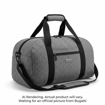 BUGATTI Swiss Mobility Active City Duffle Bag - Grey (DUF1214SM-GRY) - Cartouches Certifiees
