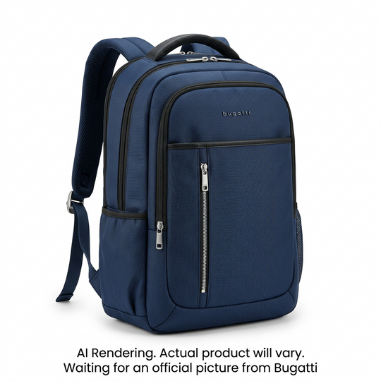 BUGATTI Swiss Mobility Urban Pro Backpack - Navy (BKP1195SM-NVY)