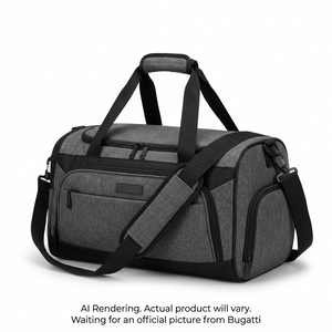 BUGATTI Swiss Mobility Urban Pro Duffle Bag - Grey (DUF1215SM-GRY) - Cartouches Certifiees