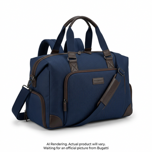 BUGATTI Swiss Mobility Urban Pro Duffle Bag - Navy (DUF1215SM-NVY) - Cartouches Certifiees