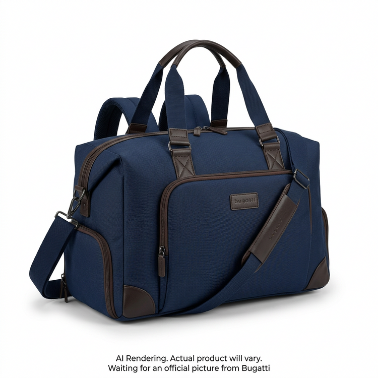 BUGATTI Swiss Mobility Urban Pro Duffle Bag - Navy (DUF1215SM-NVY) - Cartouches Certifiees