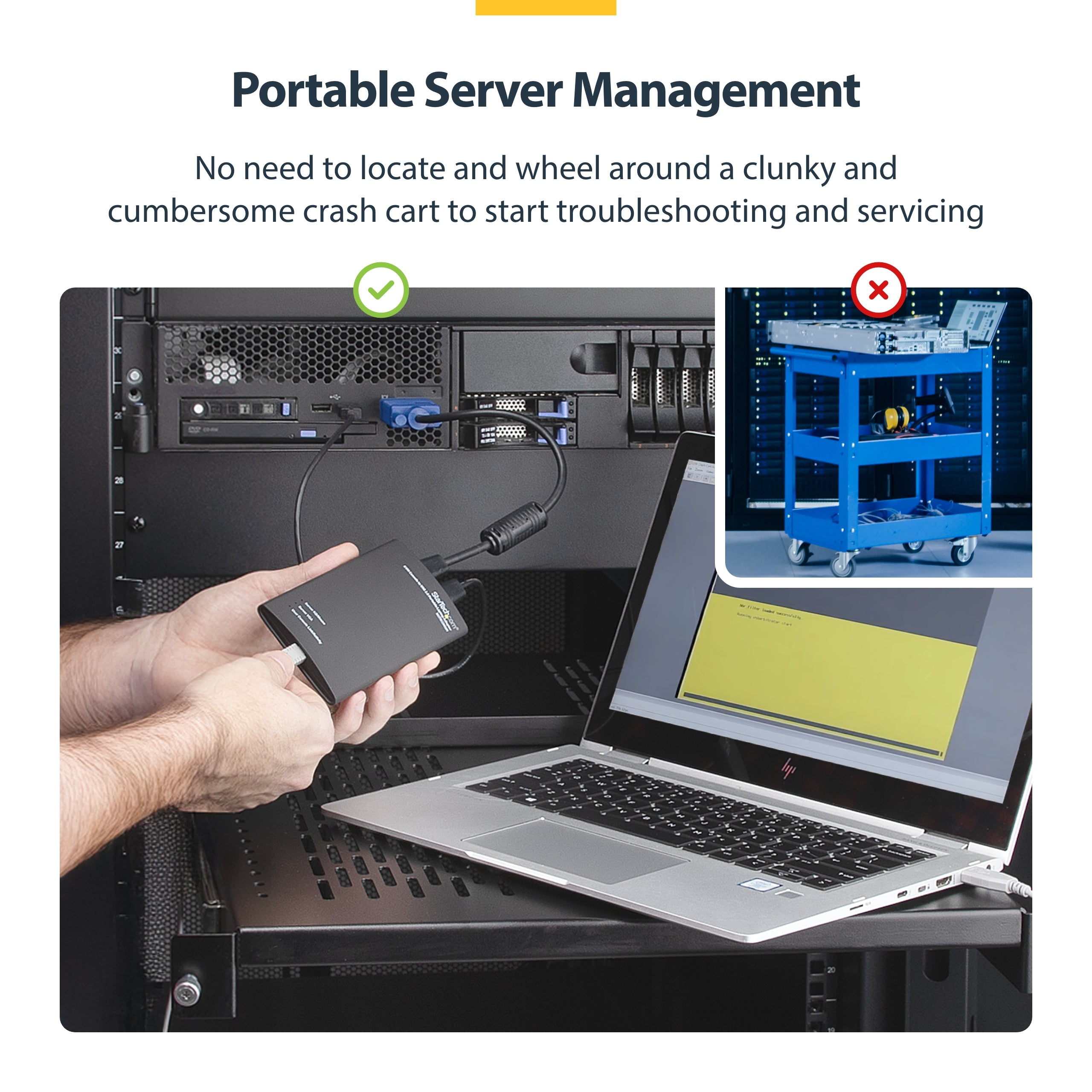 StarTech.com NOTECONS01 câble kvm Noir - Image 10