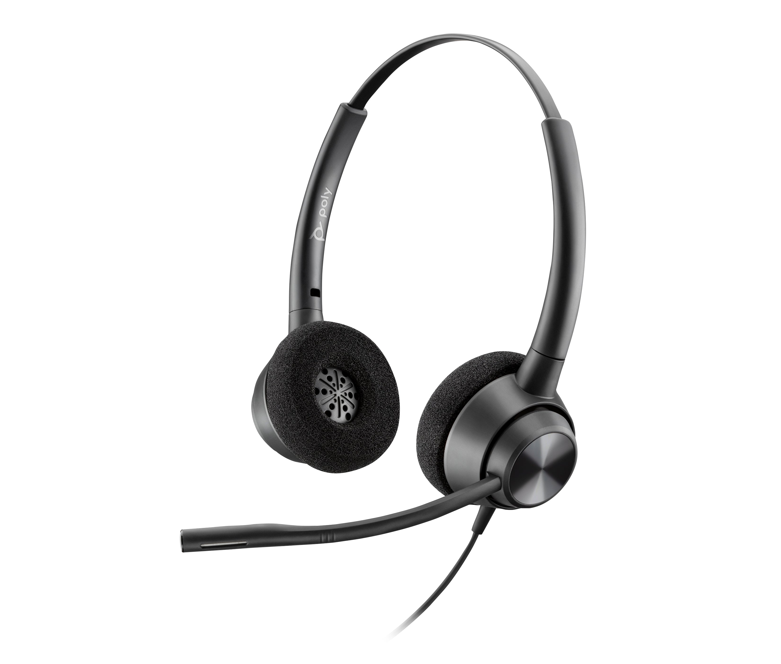 Poly EncorePro 320 Stereo USB-A Headset TAA Avec fil Arceau Bureau/Centre d'appels USB Type-C Noir - Image 3
