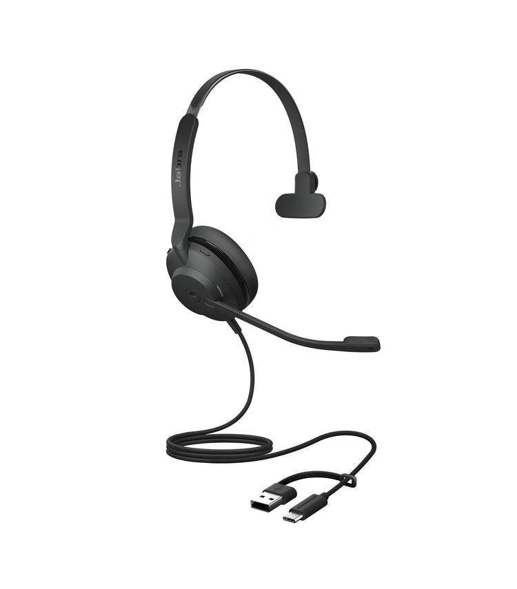 Jabra Evolve 2 30 SE Casque Avec fil Arceau Bureau/Centre d'appels USB Type-C Noir - Image 3