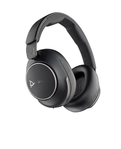 Poly Voyager Surround 80 UC Microsoft Teams Certified USB-C Headset +USB-C/A Adapter Sans fil Arceau Musique/Quotidien USB Type-C Bluetooth Noir - Image 1