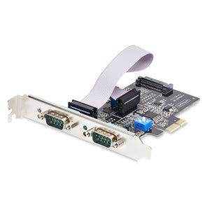 StarTech.com 2S232422485-PC-CARD carte et adaptateur d'interfaces Interne - Image 1