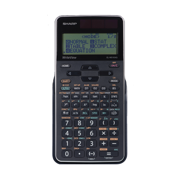 Sharp Riteview Calculators SHARP ELW516XGBSL 640 Function WriteView 4-Line Scientific Calculator