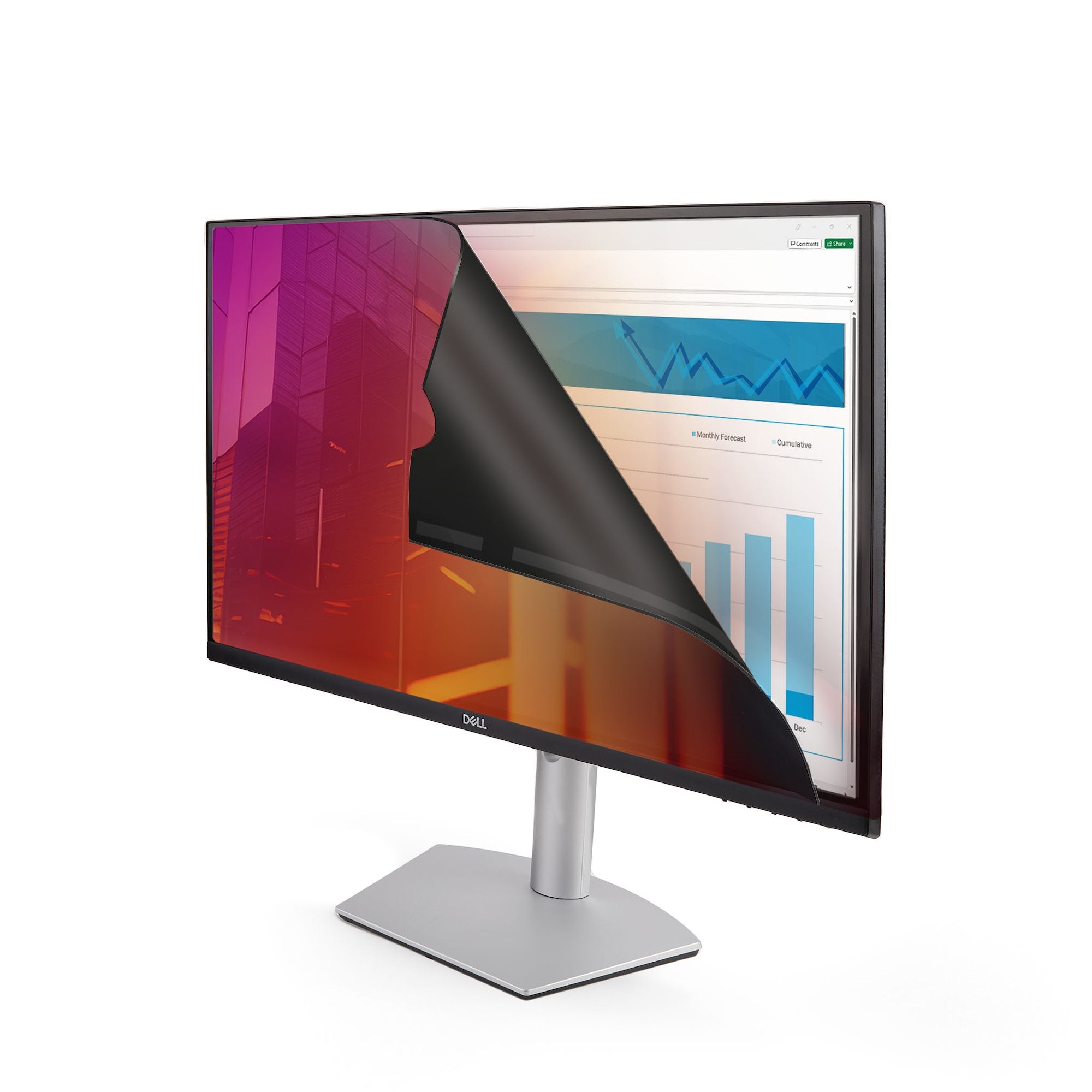 StarTech.com 2469G-PRIVACY-SCREEN filtre anti-reflets pour écran et filtre de confidentialité 61 cm (24") Moniteur Filtre de confidentialité sans bords pour ordinateur - Image 3