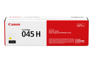 CANON 045 H toner cartridge 1 pc(s) Original Yellow (1243C001) - Cartouches Certifiees