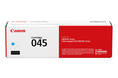 CANON 045 toner cartridge 1 pc(s) Original Cyan (1241C001) - Cartouches Certifiees