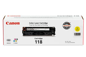 CANON 118 toner cartridge Original Yellow (2659B001) - Cartouches Certifiees