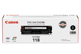 CANON Cartridge 118 Black toner cartridge Original Black, Cyan, Magenta, Yellow (2662B001) - Cartouches Certifiees