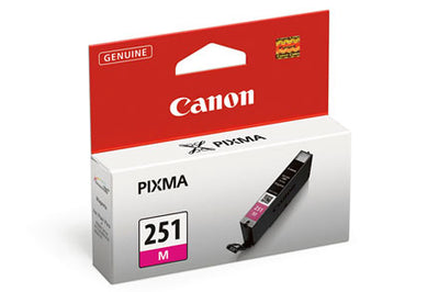 CANON CLI-251M ink cartridge 1 pc(s) Original Standard Yield Magenta (6515B001) - Cartouches Certifiees