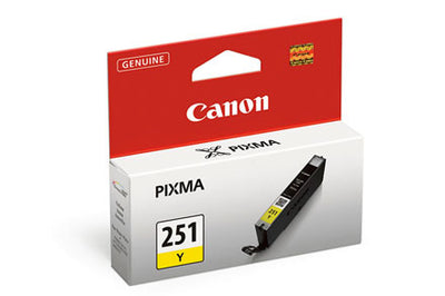 CANON CLI-251Y ink cartridge 1 pc(s) Original Standard Yield Yellow (6516B001) - Cartouches Certifiees