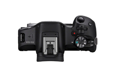 CANON EOS R50 + RF-S 18-45mm F4.5-6.3 IS STM MILC 24.2 MP CMOS 6000 x 4000 pixels (5811C012) - Cartouches Certifiees