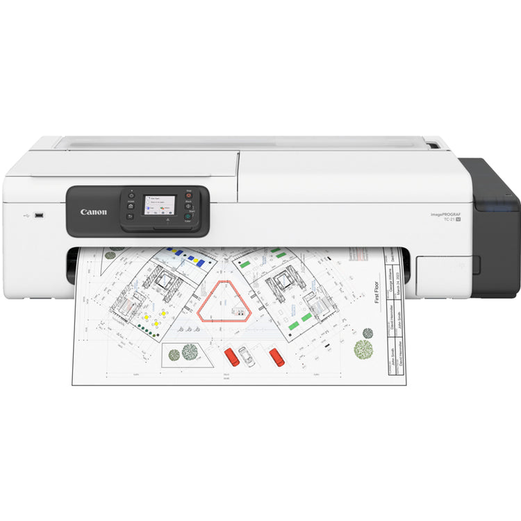CANON imagePROGRAF TC-21M large format printer Wi-Fi Inkjet Color 2400 x 1200 DPI A1 (594 x 841 mm) Ethernet LAN (7058C002) - Cartouches Certifiees